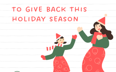 5 Ways Give Back this December